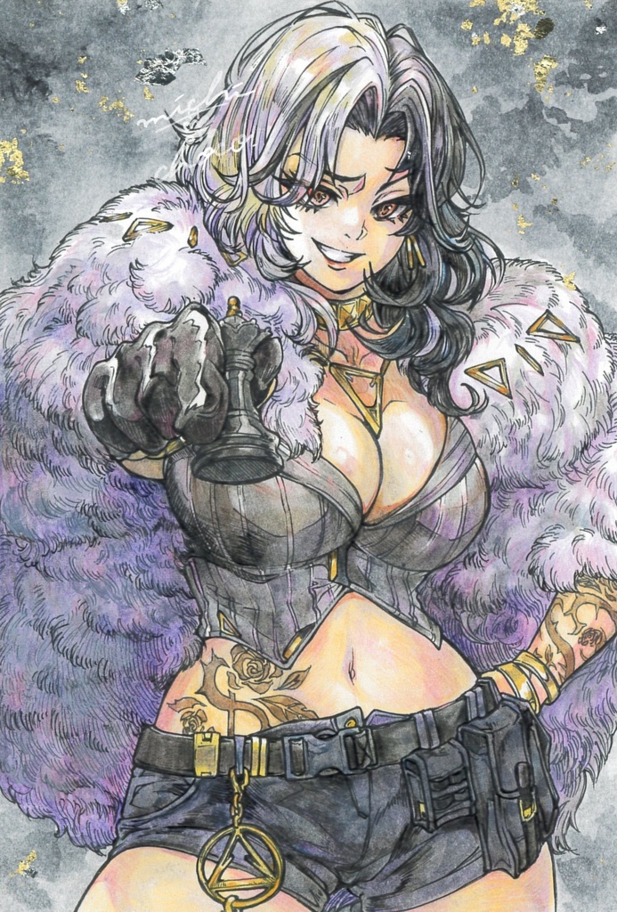 【勝利の女神:NIKKE】ロザンナ 原画