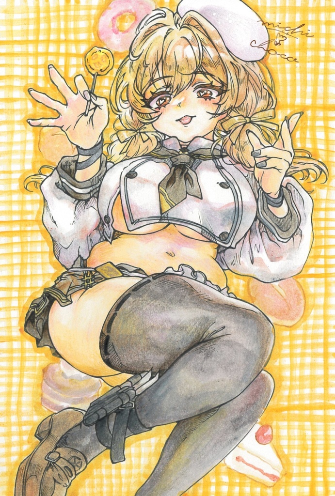 【勝利の女神:NIKKE】ブレッディ 原画