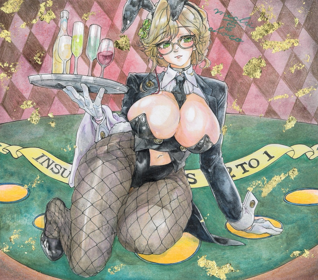 【勝利の女神:NIKKE】エード 大色紙原画
