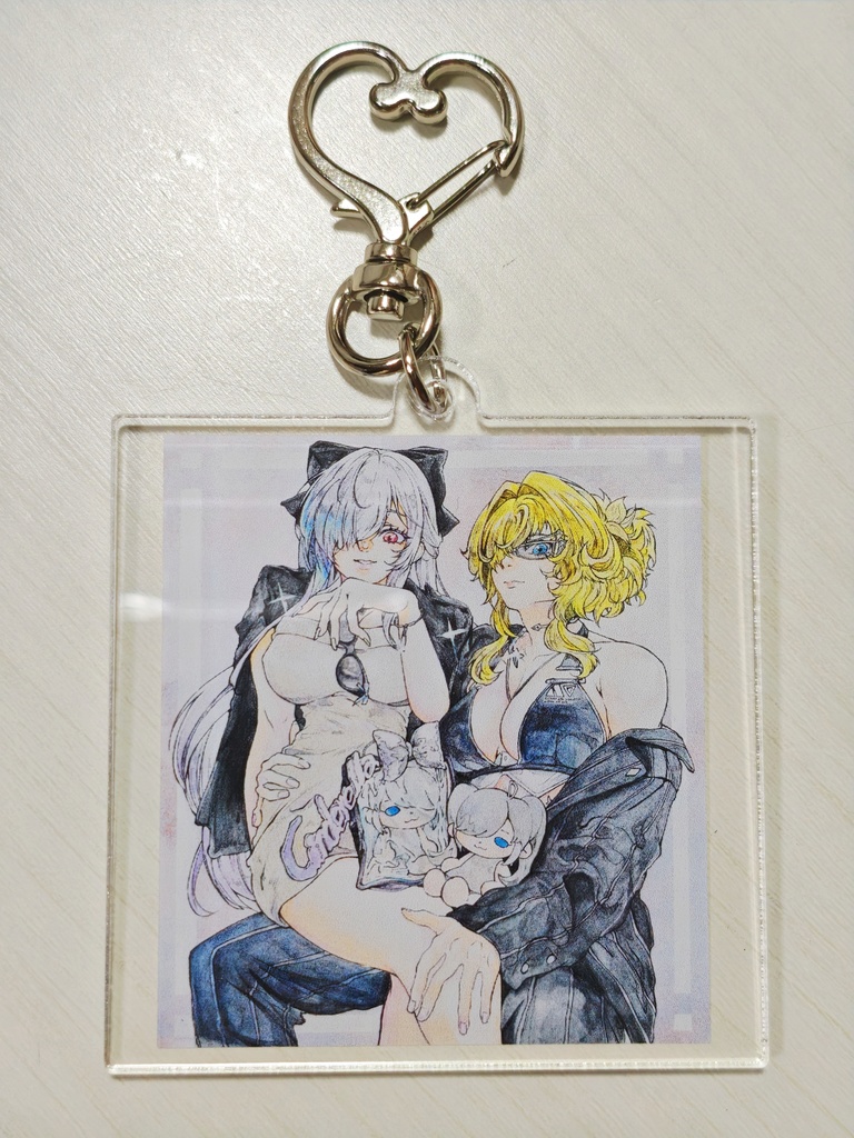 【勝利の女神:NIKKE】シンデレラ×グレイブ アクリルキーホルダー