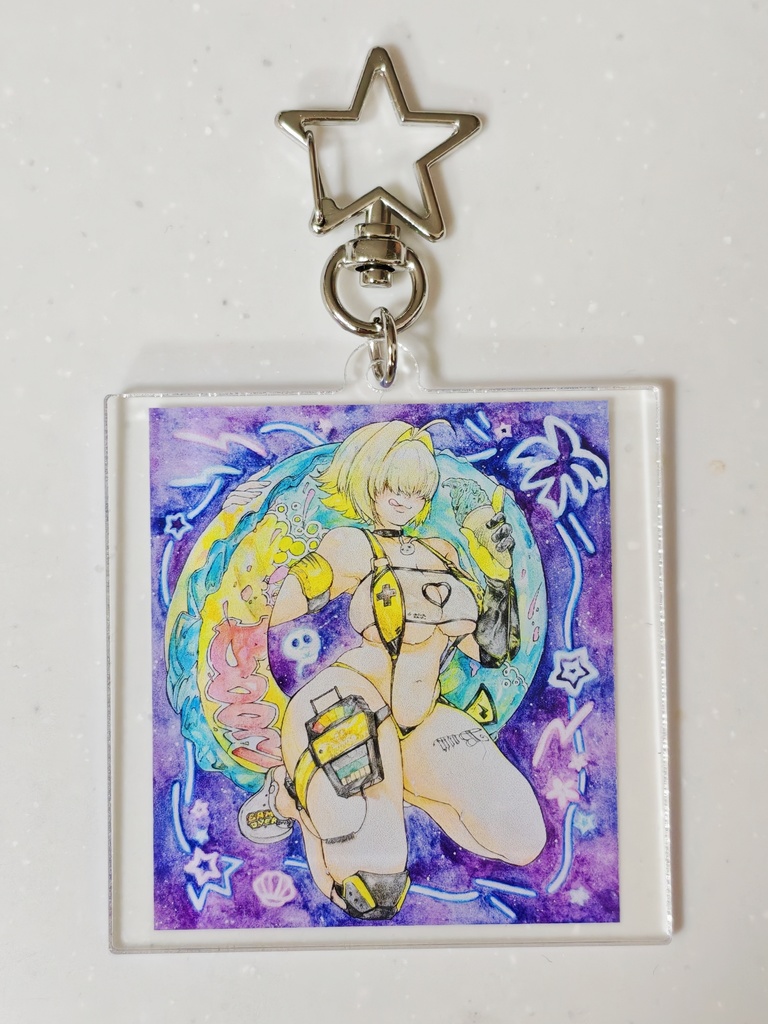 【勝利の女神:NIKKE】エレグ:ブーム・アンド・ショック アクリルキーホルダー