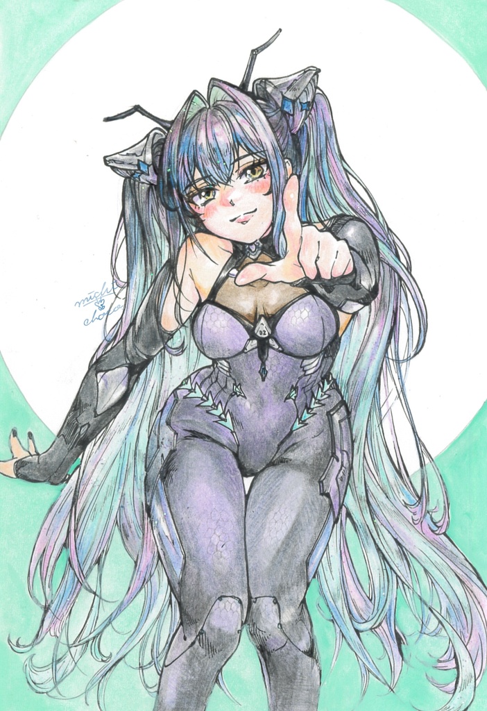 【勝利の女神:NIKKE】セイレーン 原画