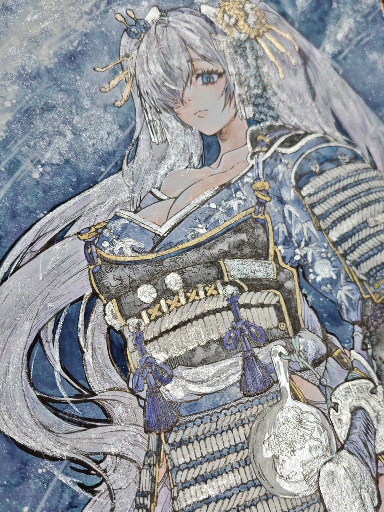 【勝利の女神:NIKKE】シンデレラ 大色紙原画