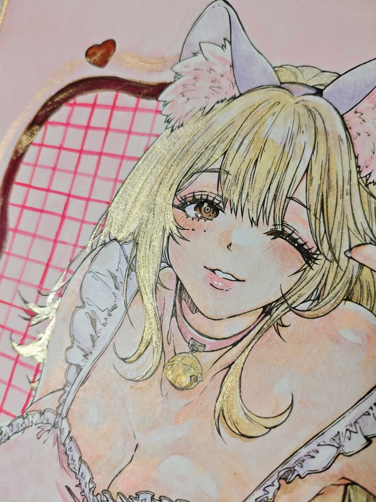 【勝利の女神:NIKKE】ティア 大色紙原画