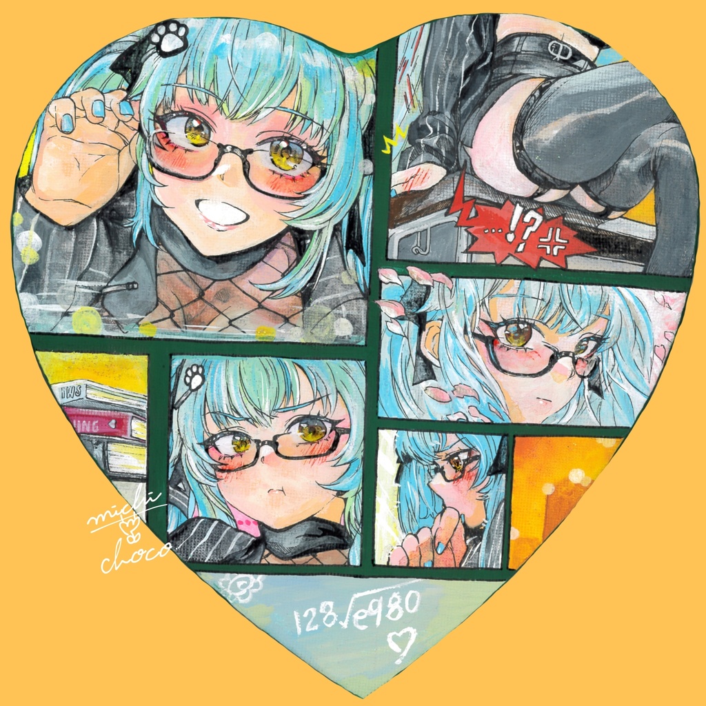 【勝利の女神:NIKKE】プリバティ キャンバス原画