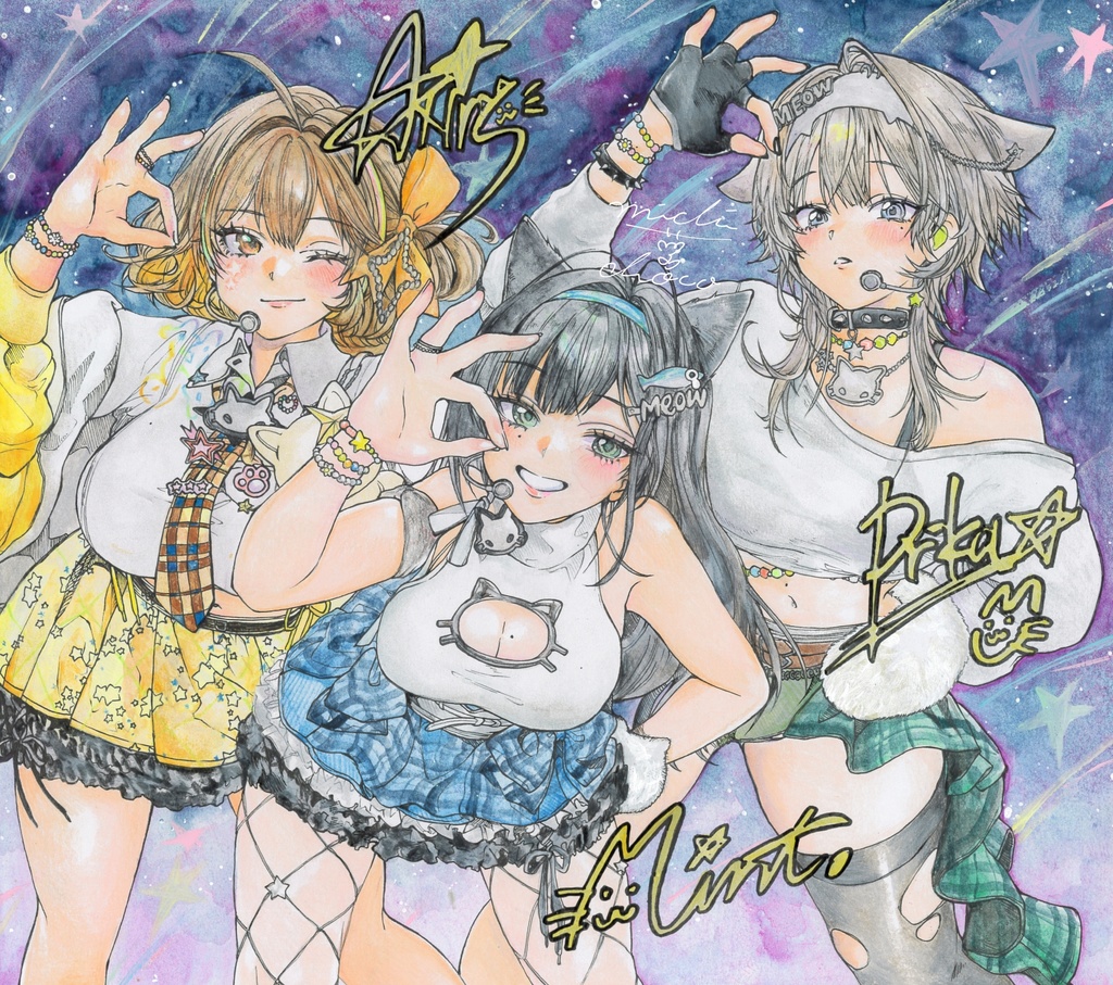 【勝利の女神:NIKKE】T.T.STAR 大色紙