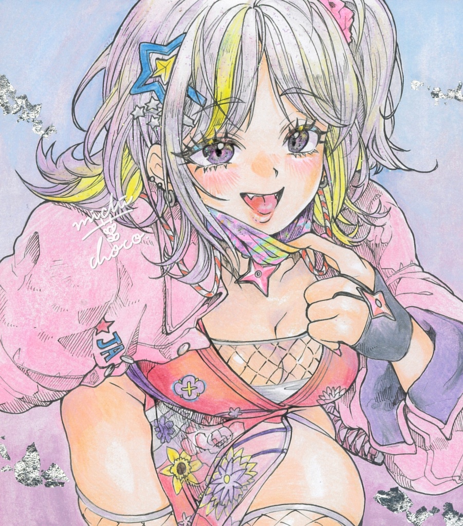 【MIRESI:視えない未来】イツカ 小色紙原画