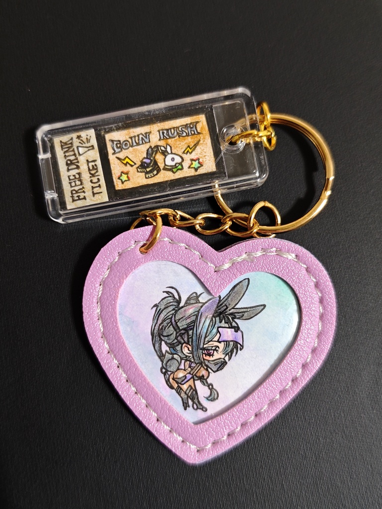 【勝利の女神:NIKKE】シン 原画キーホルダー