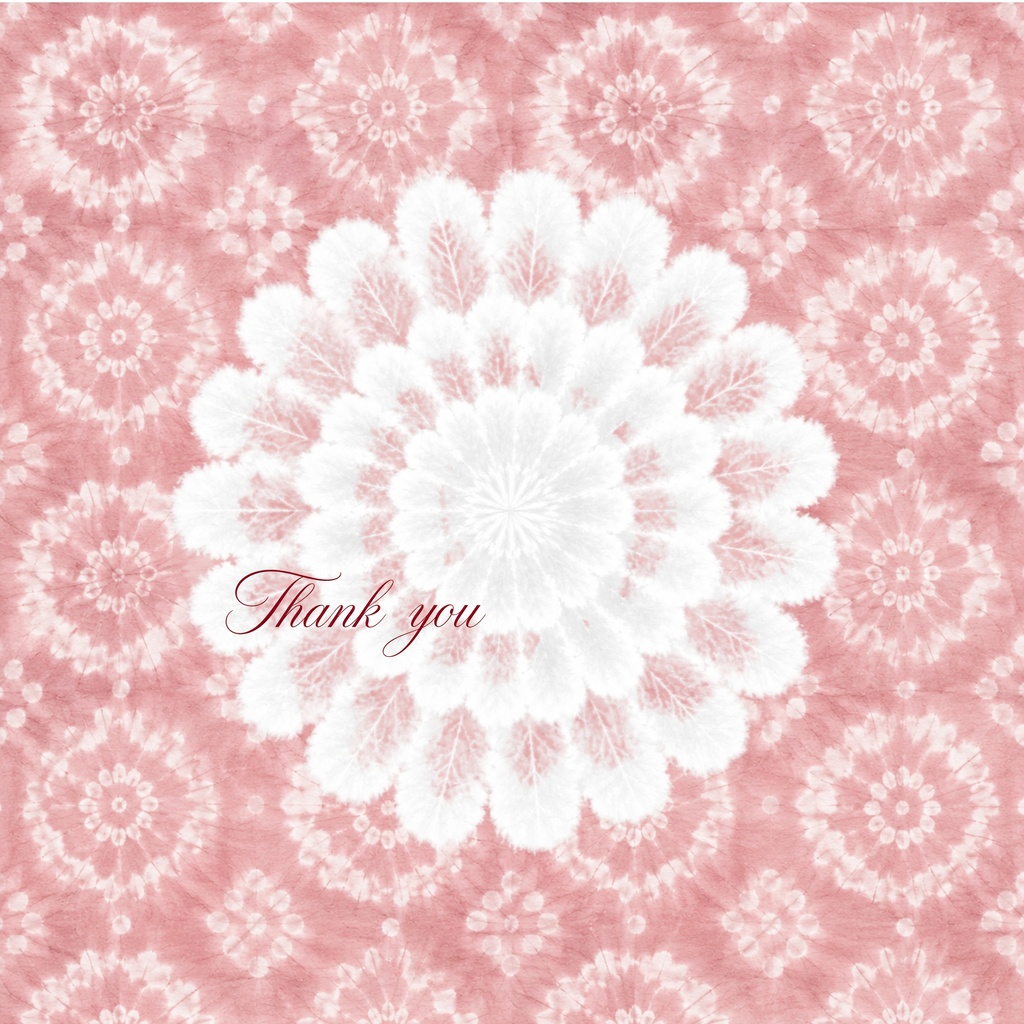 Thank you デジタルペーパー ① 15枚セット