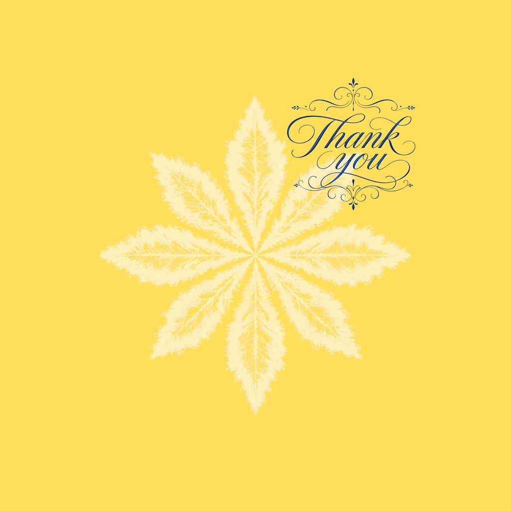 Thank you デジタルペーパー ① 15枚セット