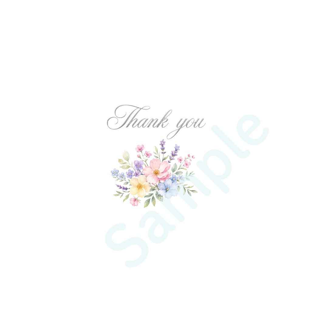 Thank you デジタルペーパー ① 15枚セット
