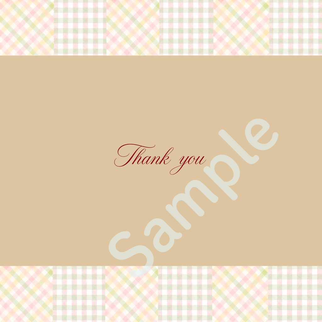 Thank you デジタルペーパー ① 15枚セット