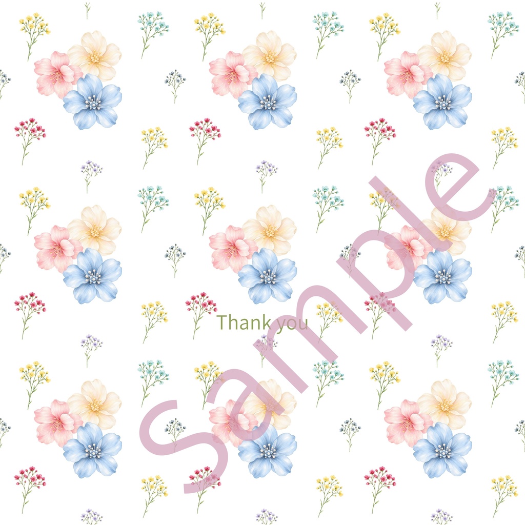 Thank you デジタルペーパー10枚セットです。(同柄色違い5枚含みます)