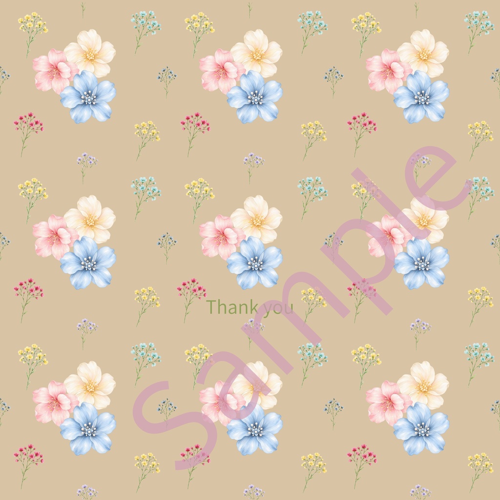 Thank you デジタルペーパー10枚セットです。(同柄色違い5枚含みます)