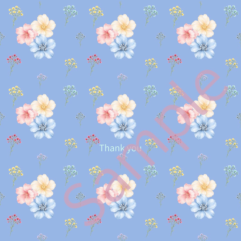 Thank you デジタルペーパー10枚セットです。(同柄色違い5枚含みます)