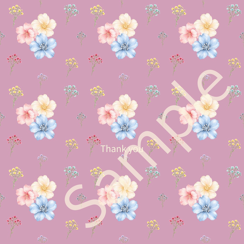 Thank you デジタルペーパー10枚セットです。(同柄色違い5枚含みます)