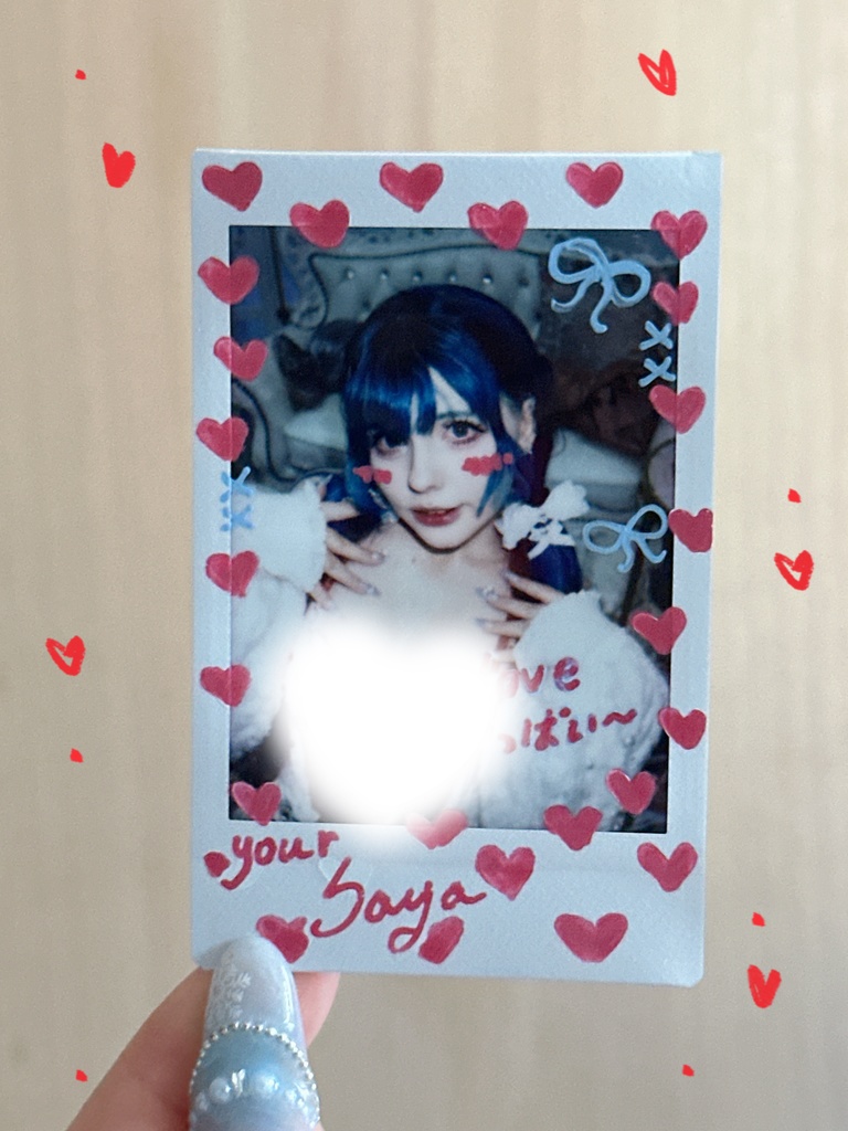 サーヤのバレンタイン限定ランダムチェキ!