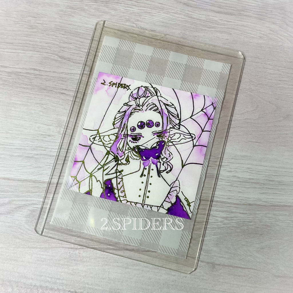 インクトーバーミニ原画1〜16