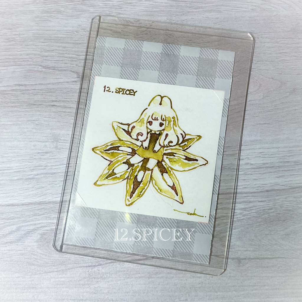 インクトーバーミニ原画1〜16