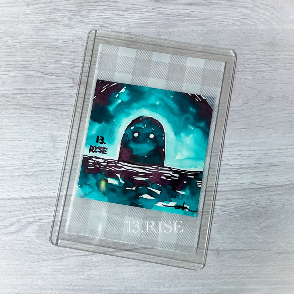 インクトーバーミニ原画1〜16