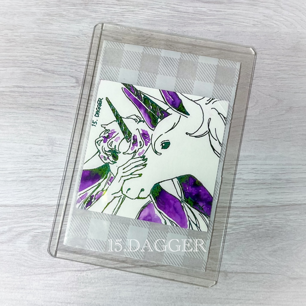 インクトーバーミニ原画1〜16