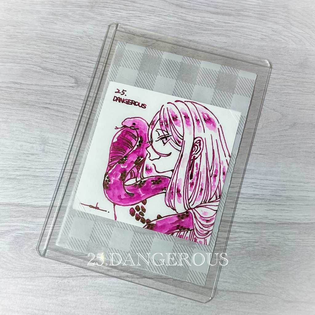 インクトーバーミニ原画17〜31