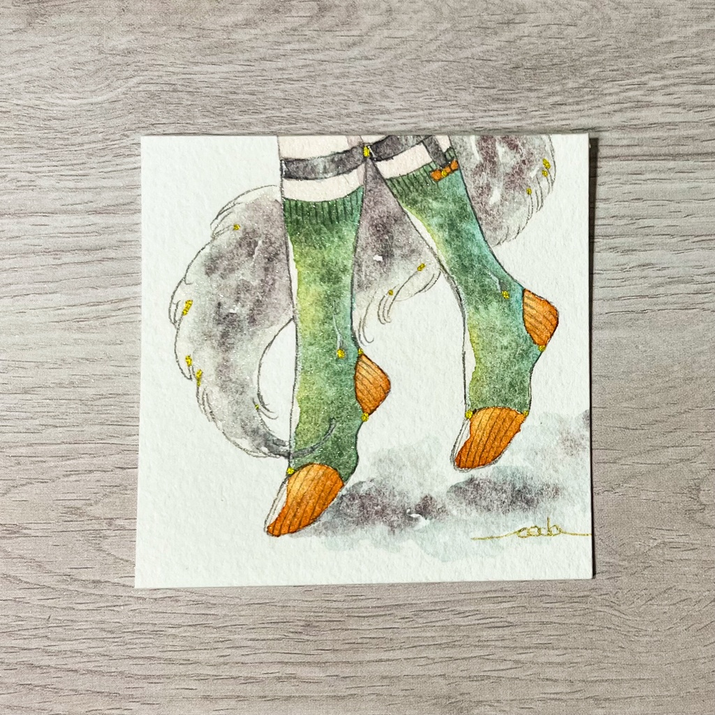 ミニ原画サイズ ドローイング