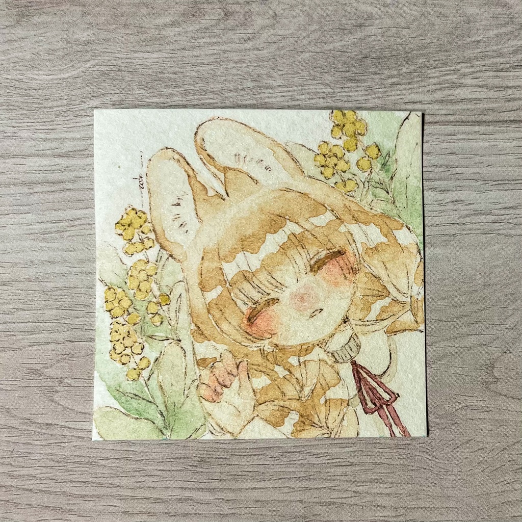 ミニ原画サイズ ドローイング