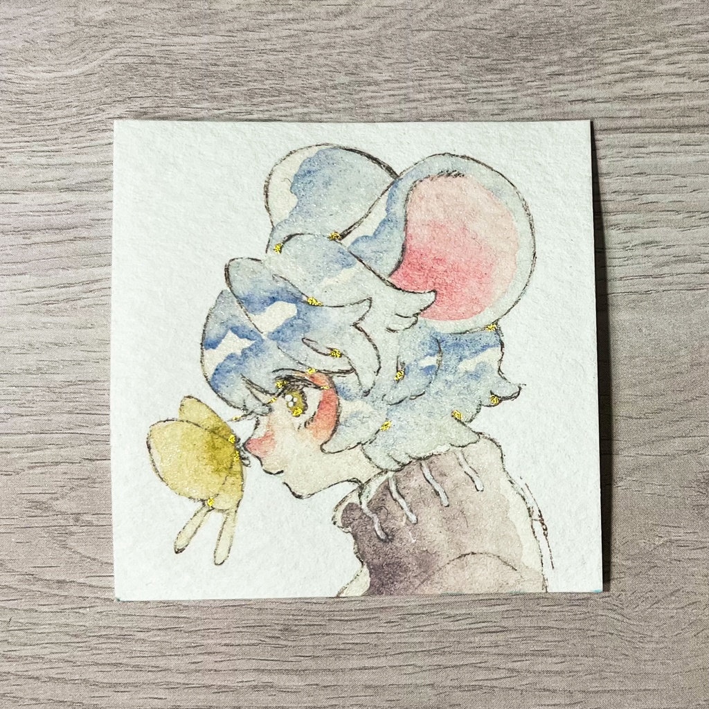 ミニ原画サイズ ドローイング