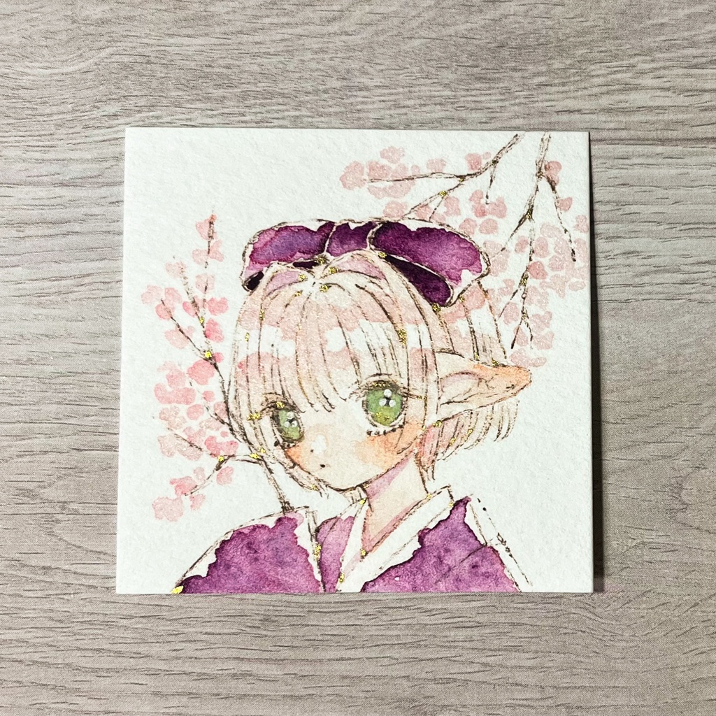 ミニ原画サイズ ドローイング