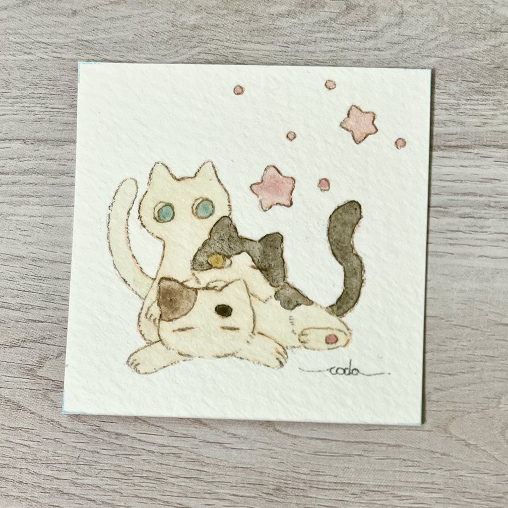 ミニ原画 ドローイング