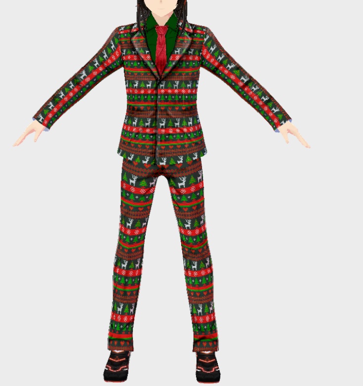 Christmas "present" suit (Hat not included)