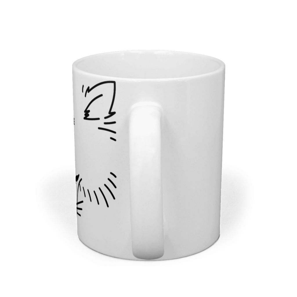 White dog Muzzle collection(まずるマグカップ)