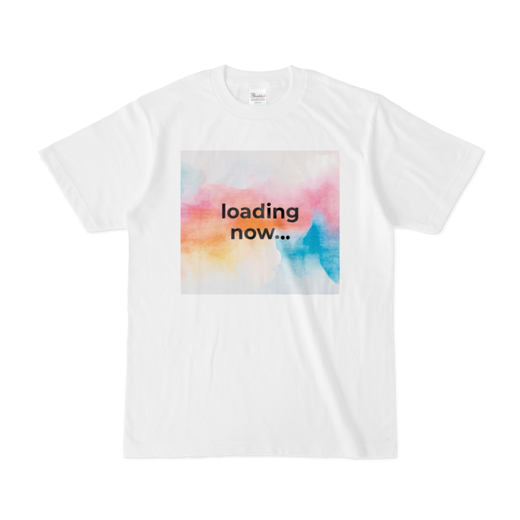 loading now... 水彩ロゴTシャツ1