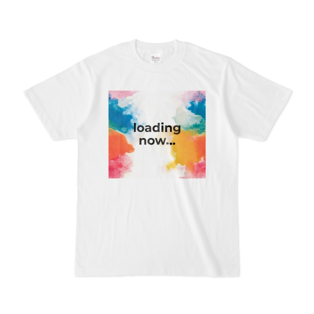 loading now... 水彩ロゴTシャツ2