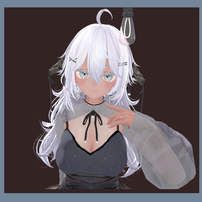 【Sio対応】儚げDarkElfシリーズ ふさふさまつ毛Makeup&あいどるBodyTexture