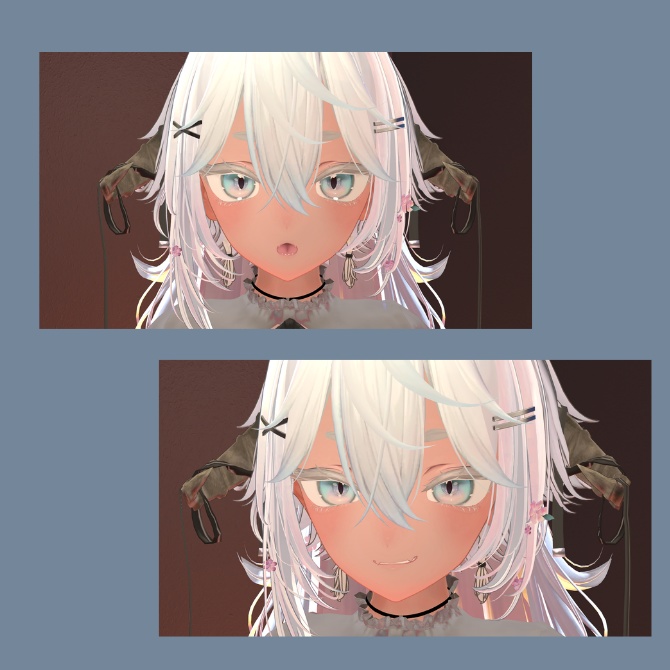 【Sio対応】儚げDarkElfシリーズ ふさふさまつ毛Makeup&あいどるBodyTexture