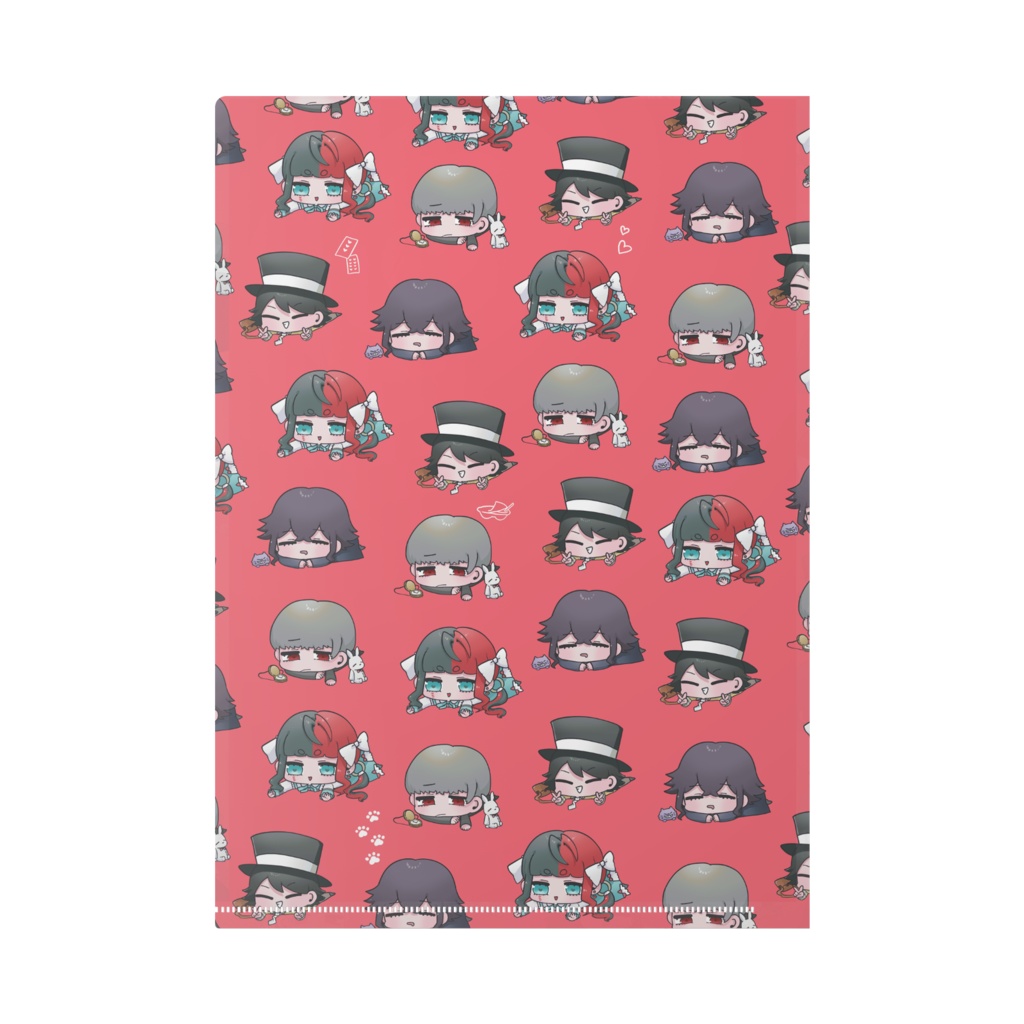 不思議の国のクリアファイル