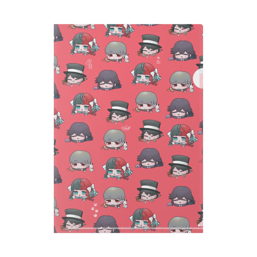 不思議の国のクリアファイル