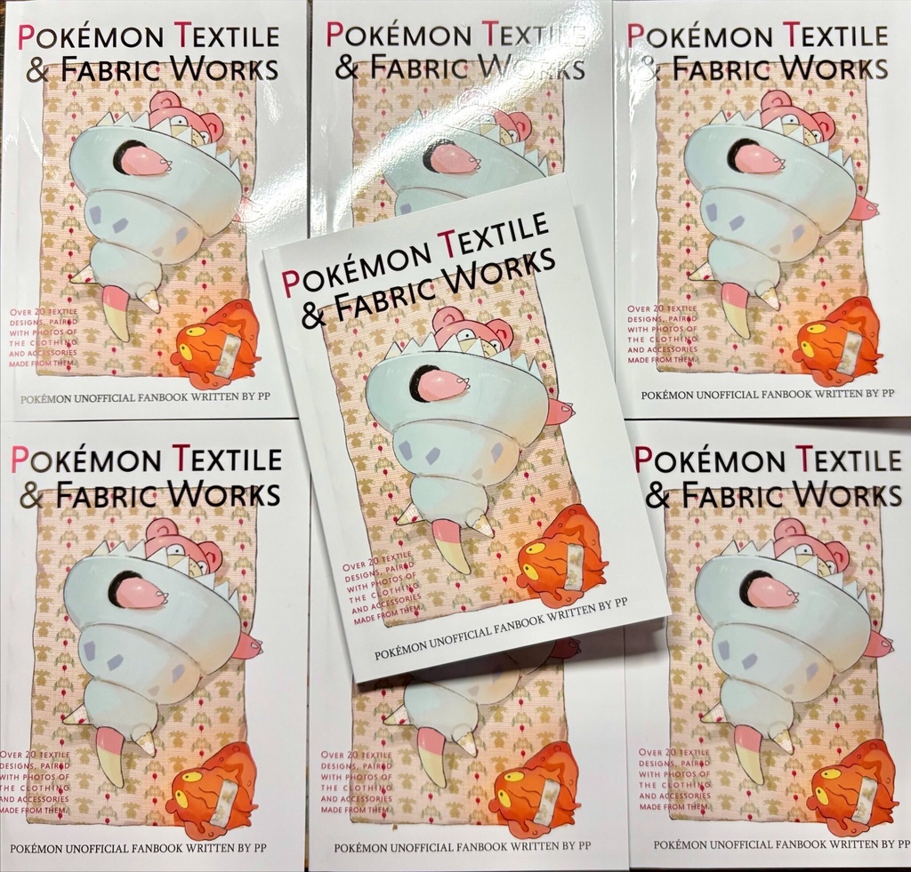 【C108新刊】Pokémon Textile & Fabric Works