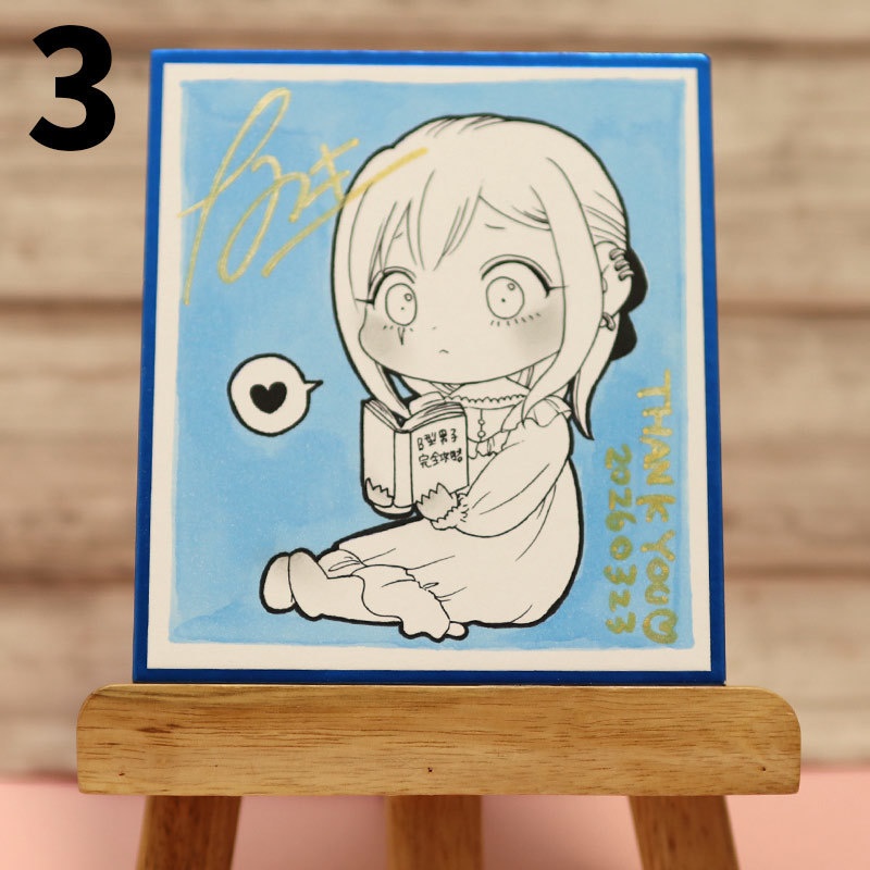 ミニ色紙(通販用描き下ろし)