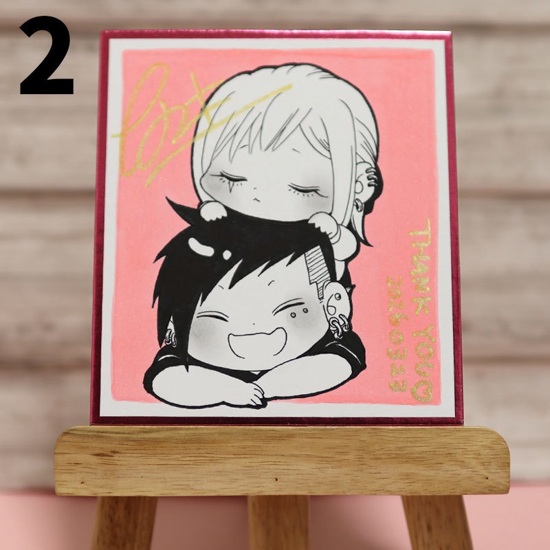 ミニ色紙(通販用描き下ろし)