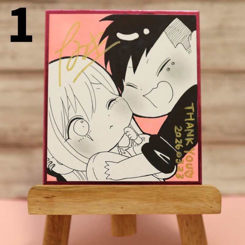 ミニ色紙(通販用描き下ろし)