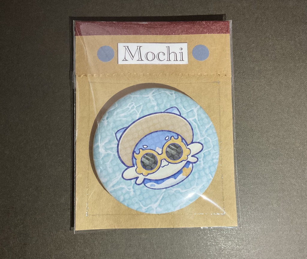 もち缶バッジ