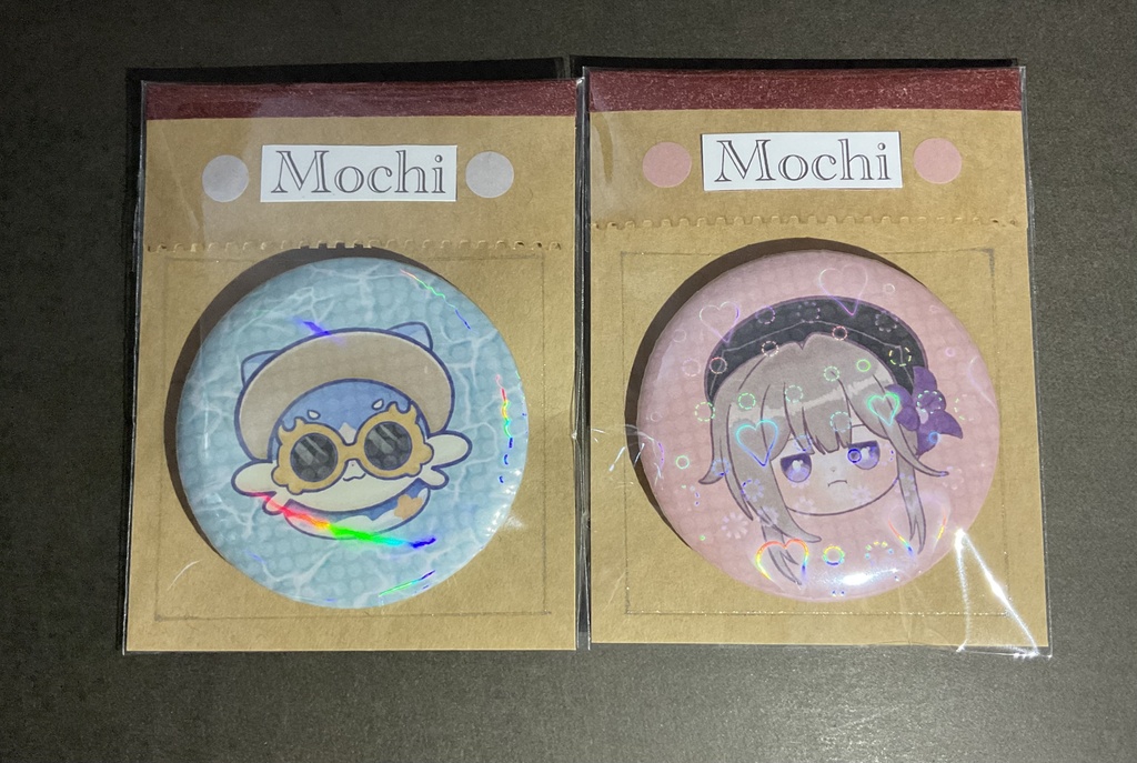 もち缶バッジ - ホログラム