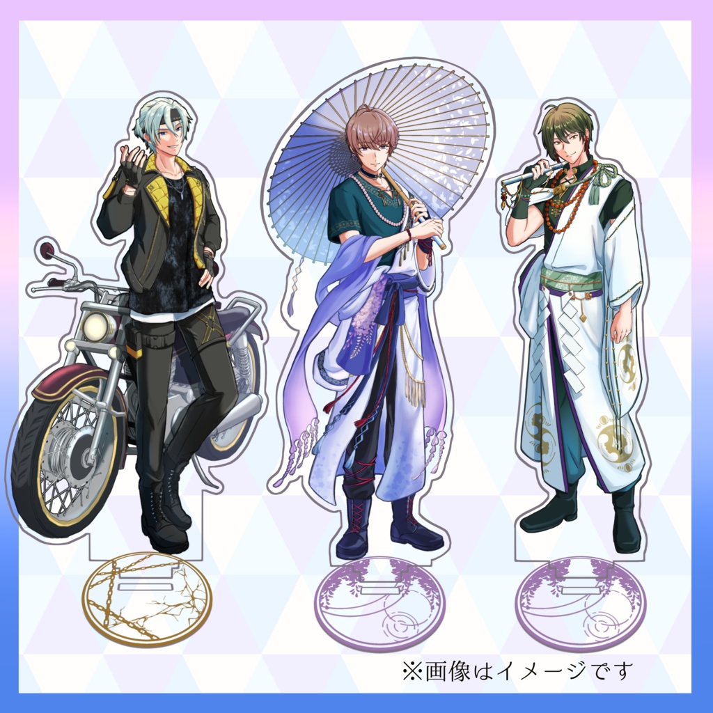 【非公式】寮服シリーズ・東ディバアクリルスタンド