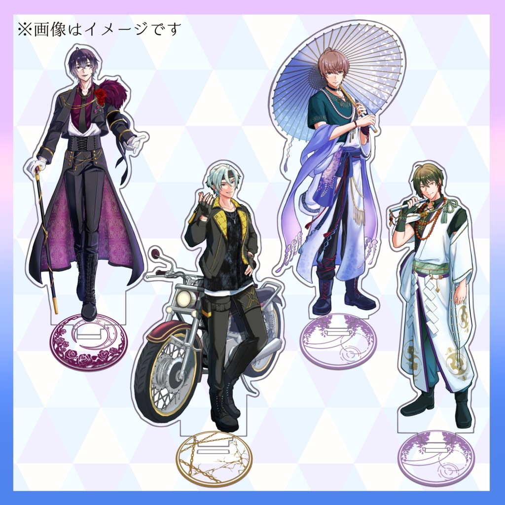 【非公式】寮服シリーズ・東ディバアクリルスタンド