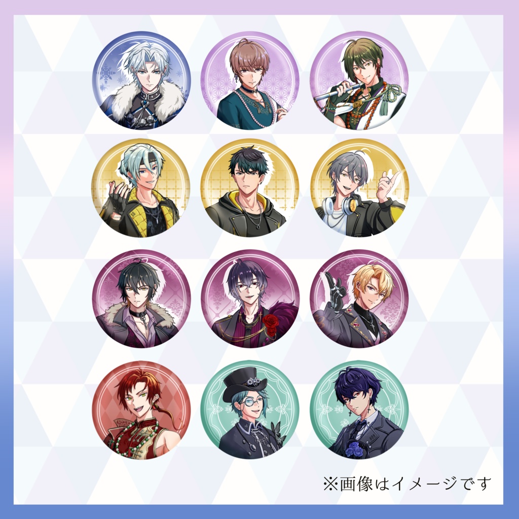 【非公式】東ディバ・57㎜缶バッジ単品