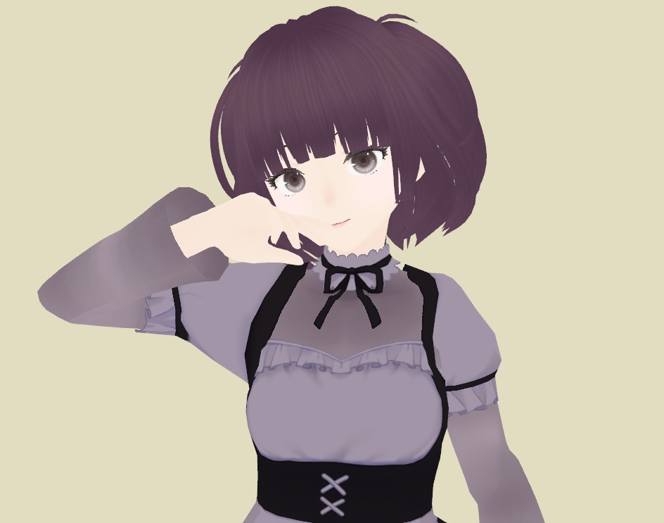 【Free/Support】001 柊子【VRoid】