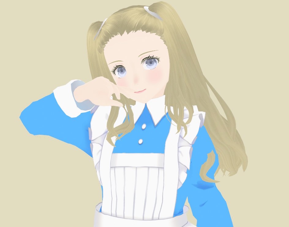 【Free/Support】013 前髪アレンジ【VRoid】